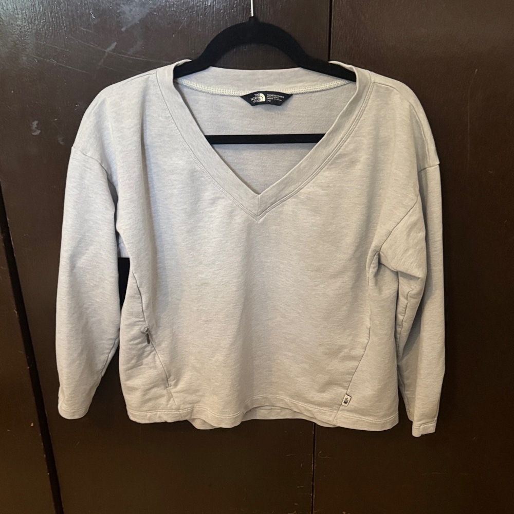 The North Face Light Gray Women's Top